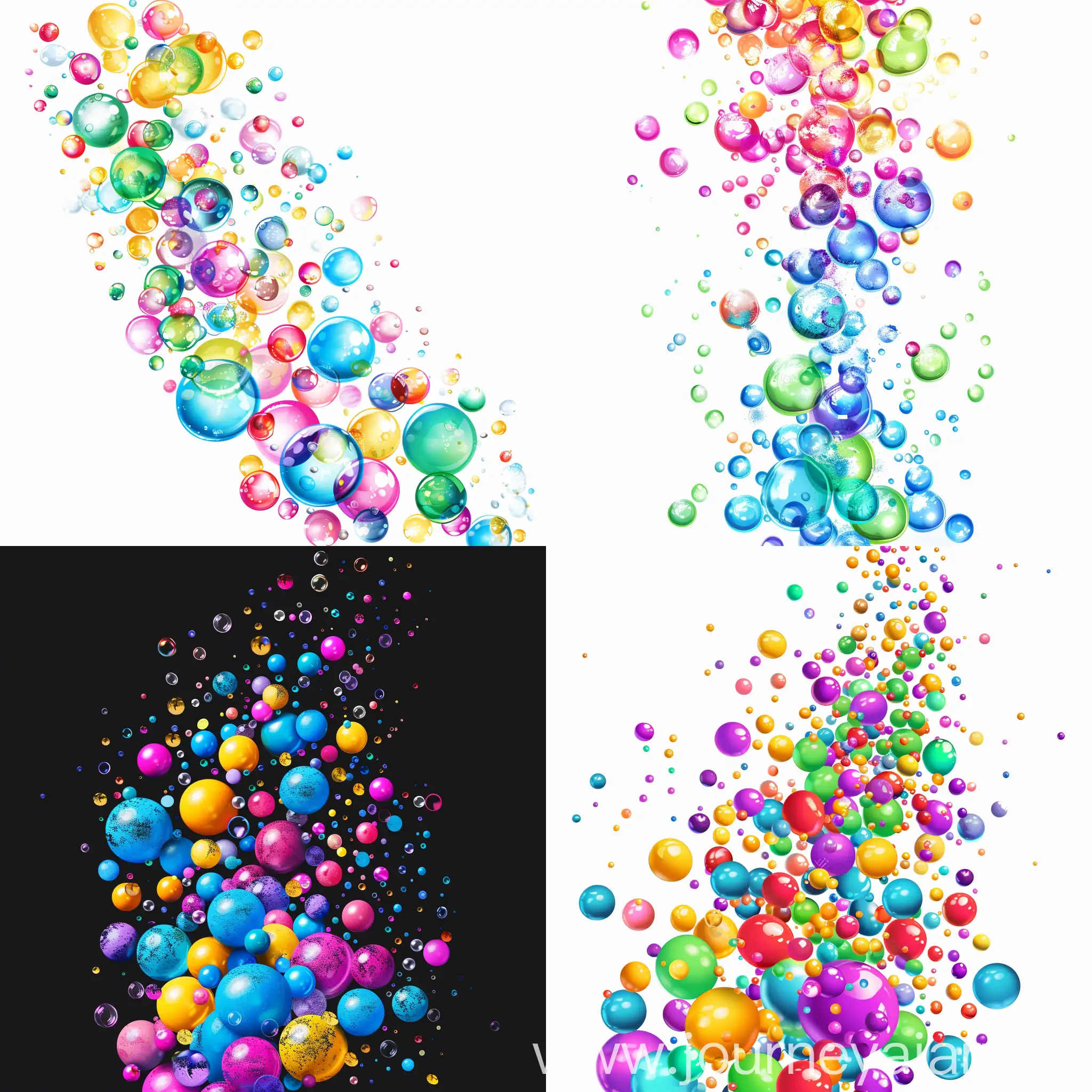 Colorful-Bubbles-Cleaning-Logo-A-Refreshing-Splash-of-Vibrant-Bubbles