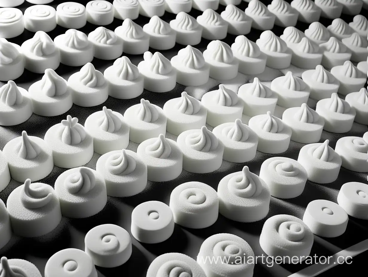 Foam-Formation-in-Confectionery-Production-Artistic-Representation-in-Black-and-White