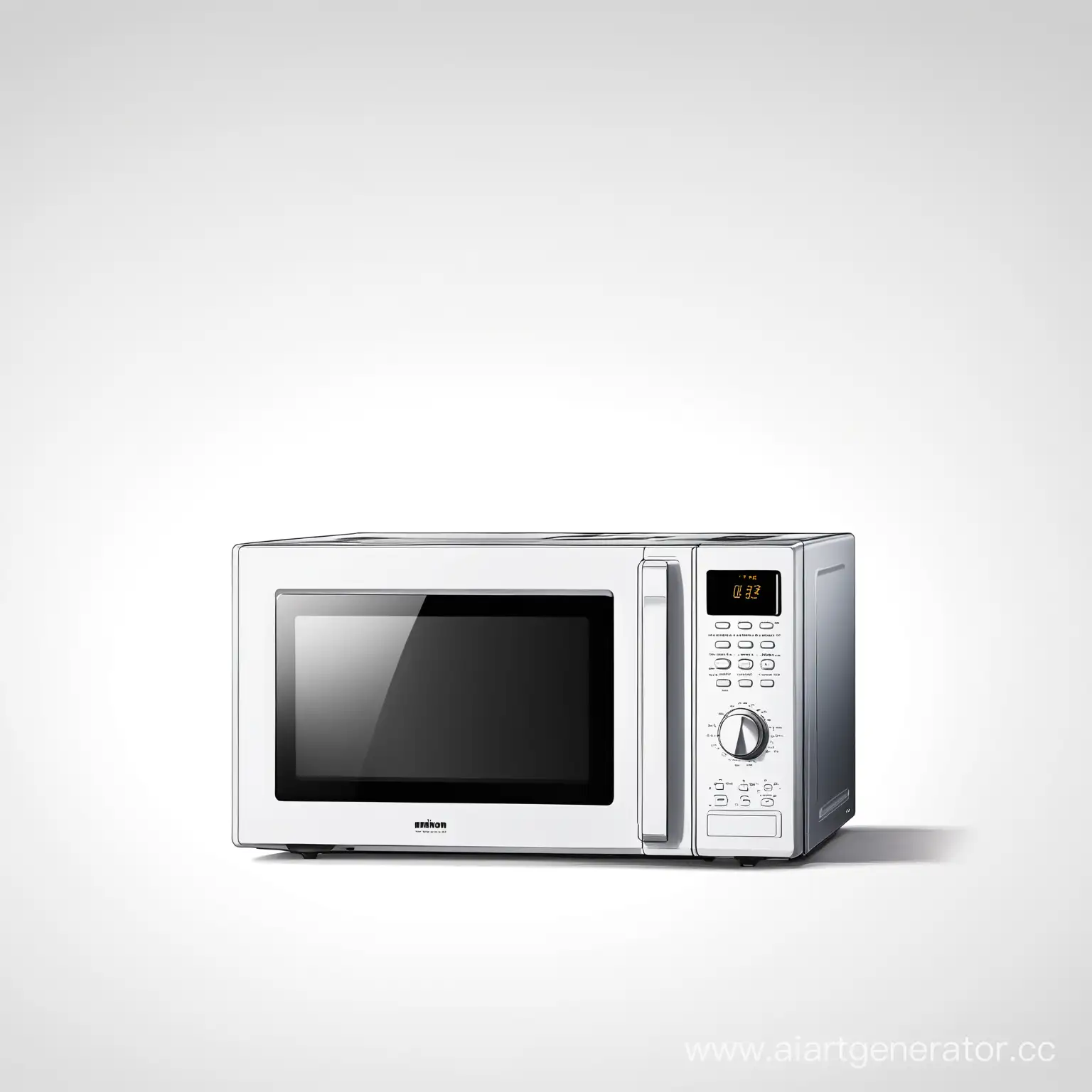 Microwave-Oven-on-Clean-White-Background