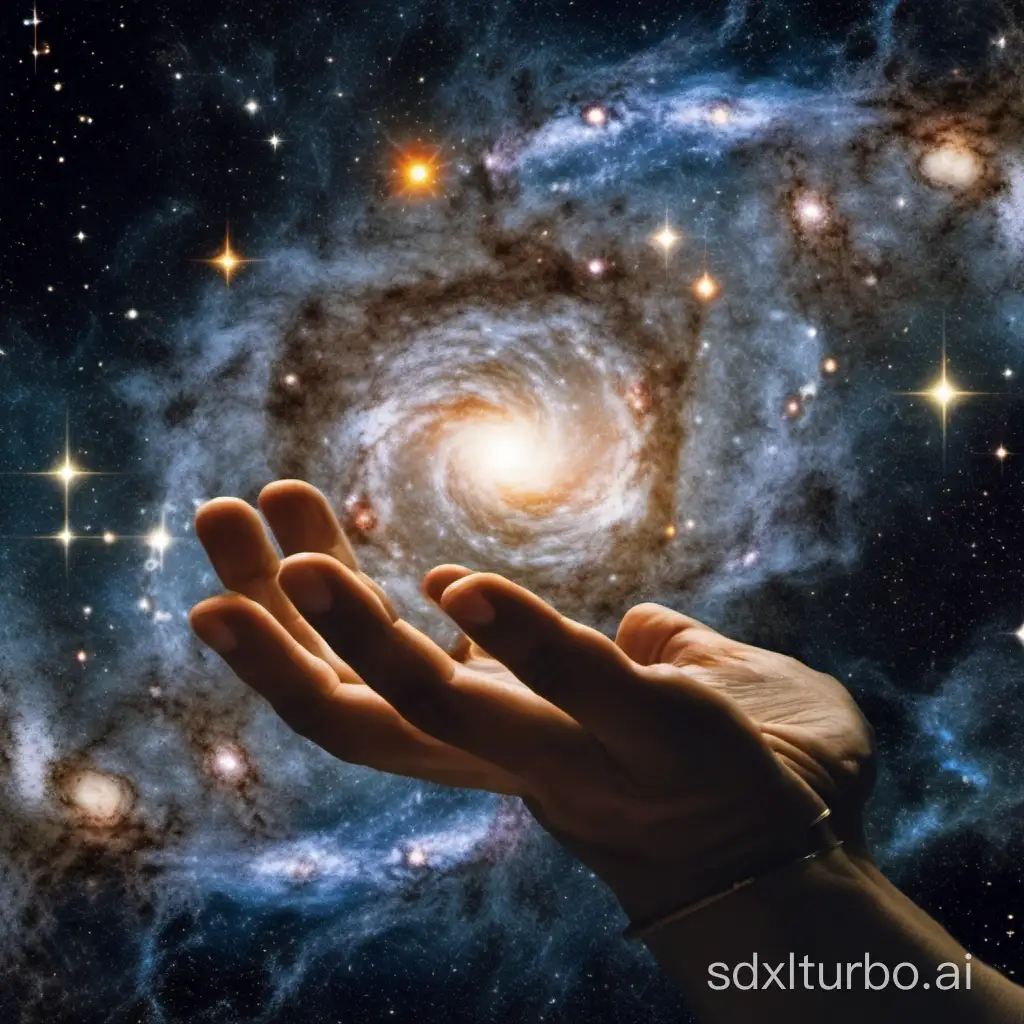 the universe in our hand