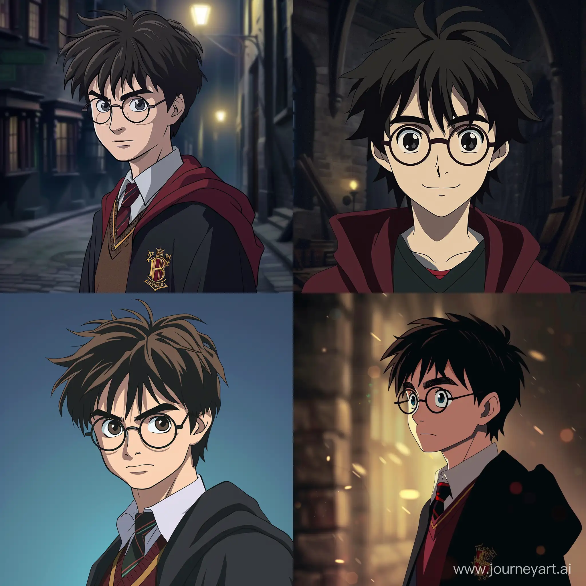 AnimeStyled-Harry-Potter-Portrait-with-Magical-Vibe