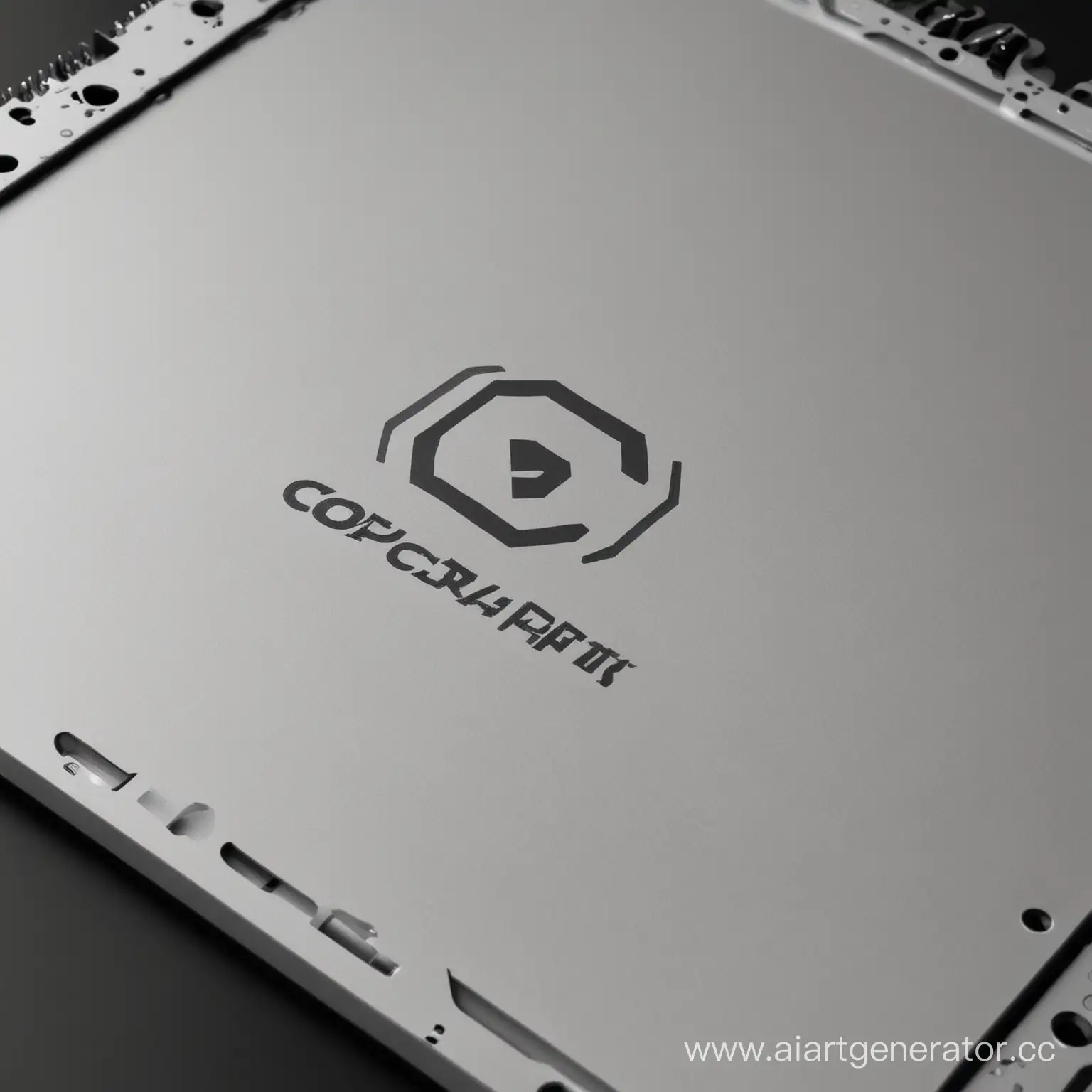 нарисуй обложку для компании по сборке пк с логотипом ComPCrafter 1920x768