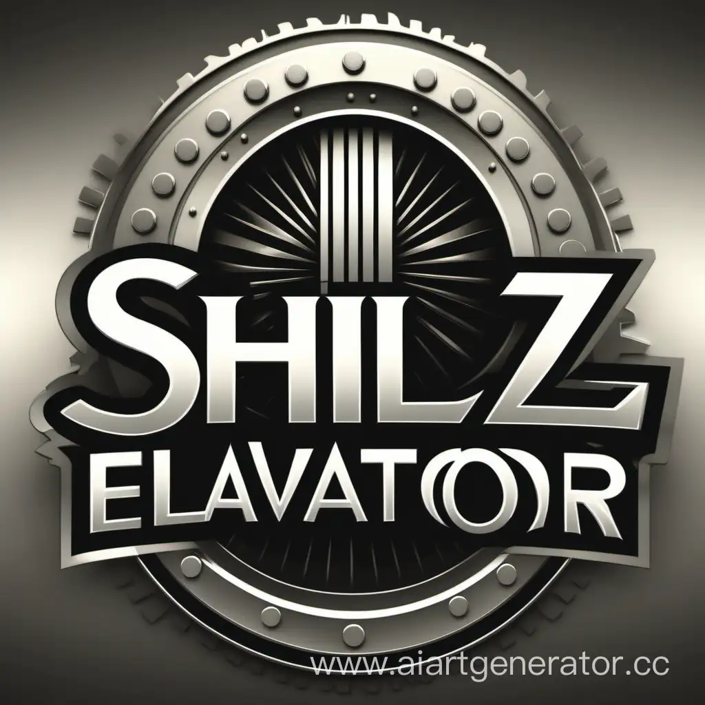 Shlz-Elevator-Factory-Logo-Design-Innovative-Elevator-Symbolism-with-Modern-Aesthetics