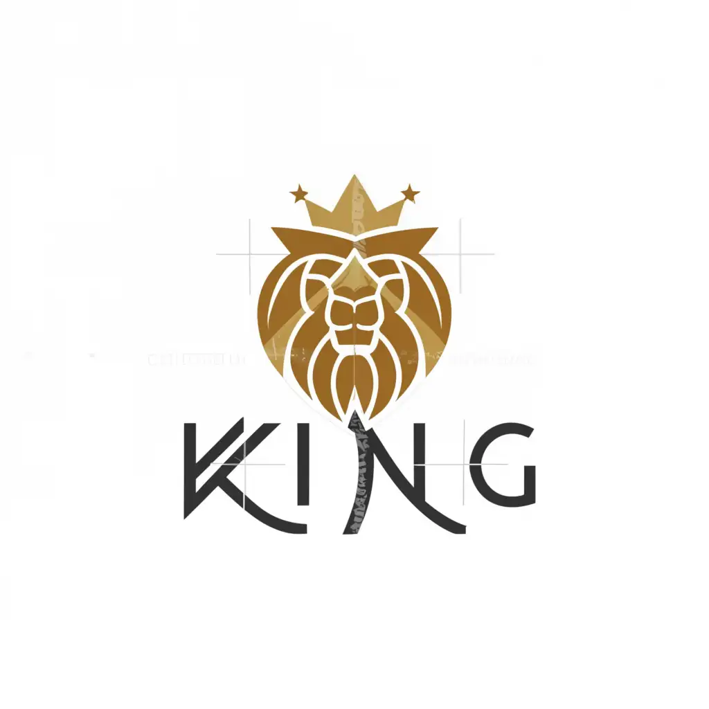 a logo design, main symbol:lion with star at head, Minimalistic, be used in Sports and Betting industry, clear background