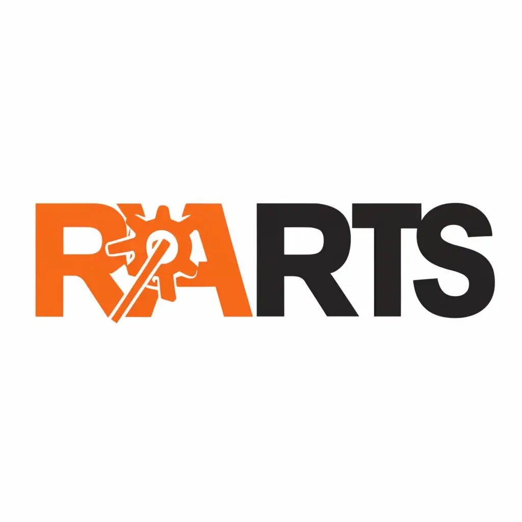 a logo design,with the text "RDPARTS", main symbol:RD,Moderate,be used in Retail industry,clear background