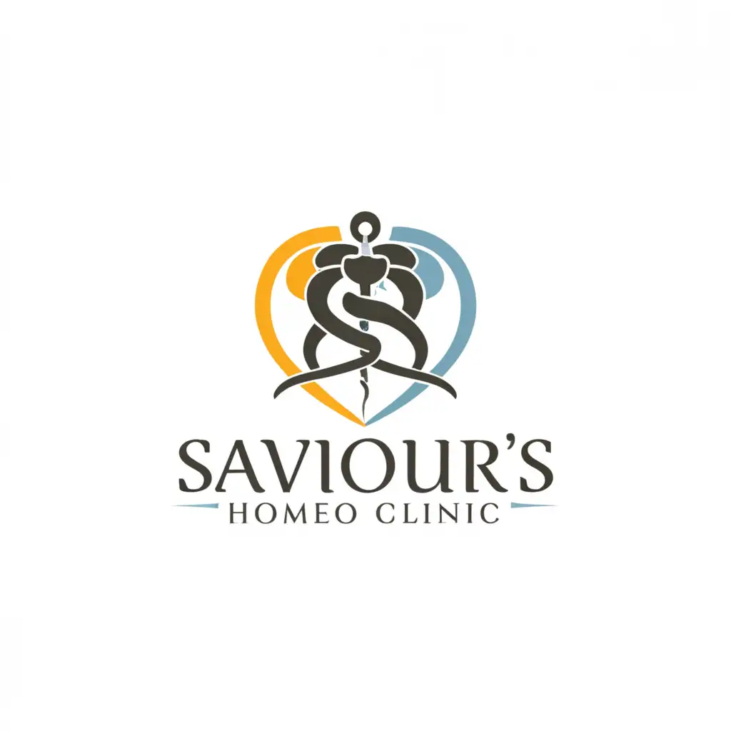 a logo design,with the text "SAVIOURS HOMEO CLINIC", main symbol:MEDICAL,Moderate,clear background