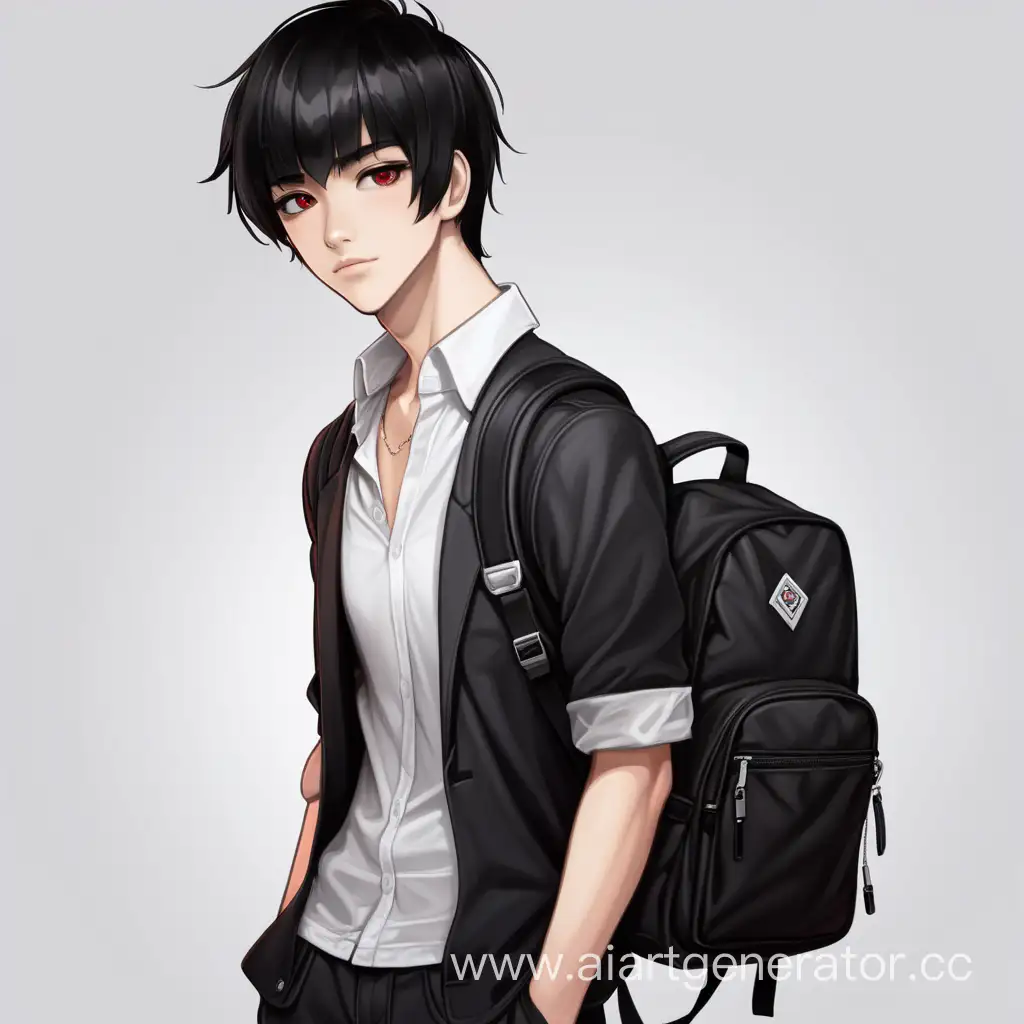 Stylish-Multicultural-Youth-with-Red-Eyes-and-Backpack