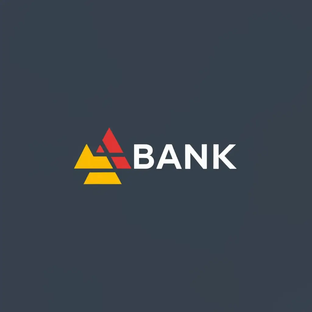 logo, Text, with the text "A-Bank", typography, be used in Finance industry