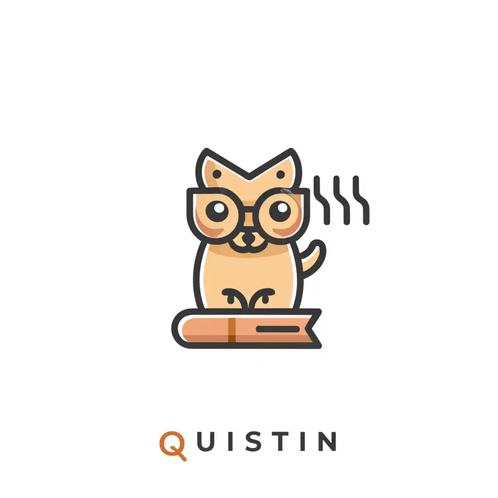 a logo design, without the text '', main symbol:cat inquisition, Moderate, be used in Education industry, clear background, ***