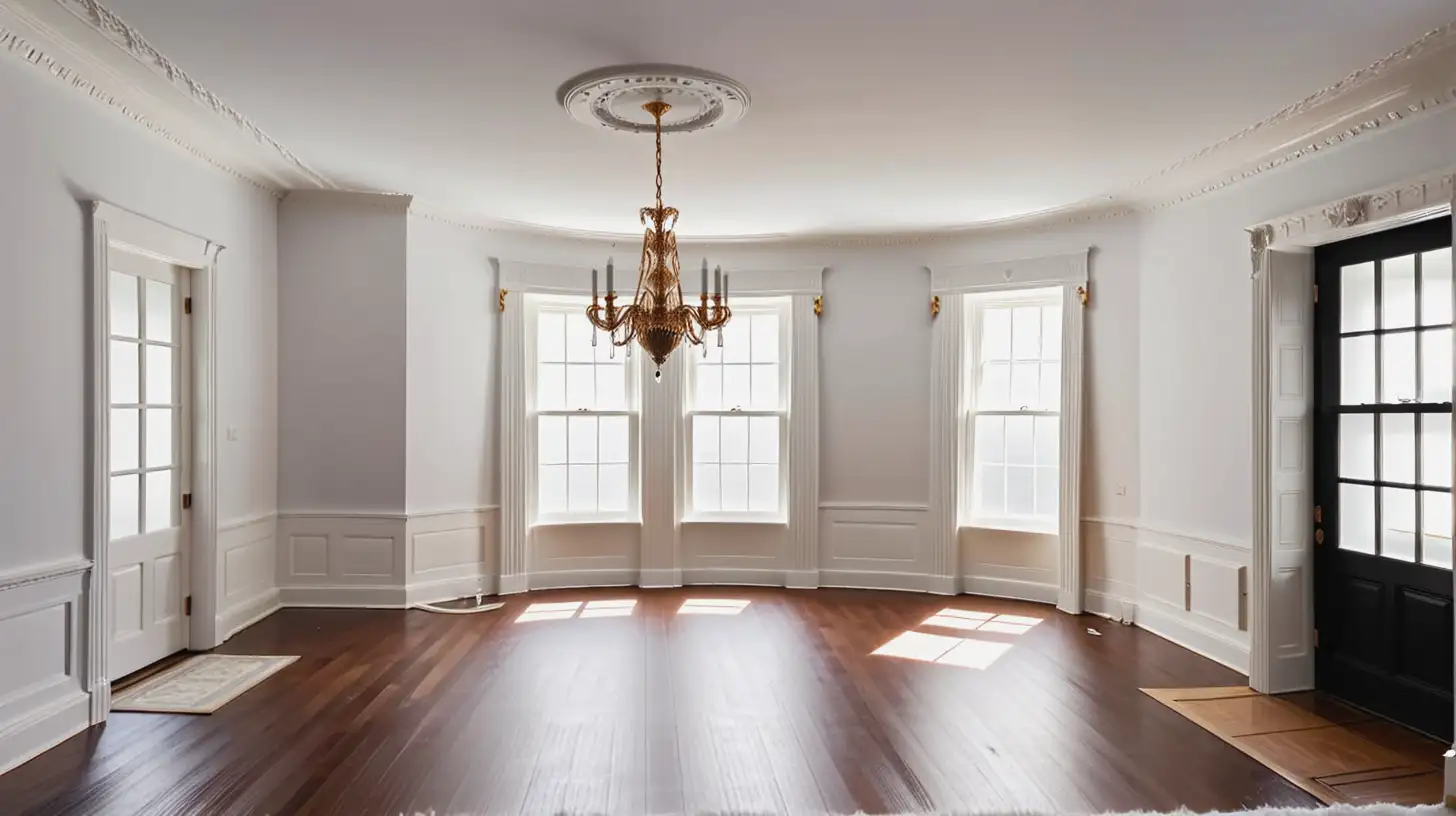 remolding a room in the White House 