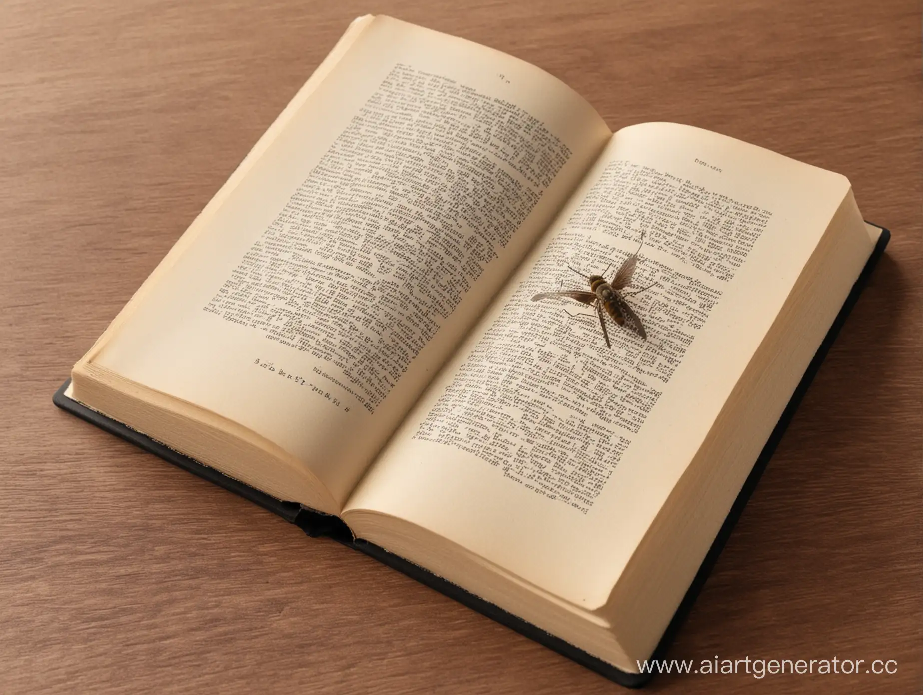 Books-Flying-Around-Table-Chaos-in-a-Scholars-Study