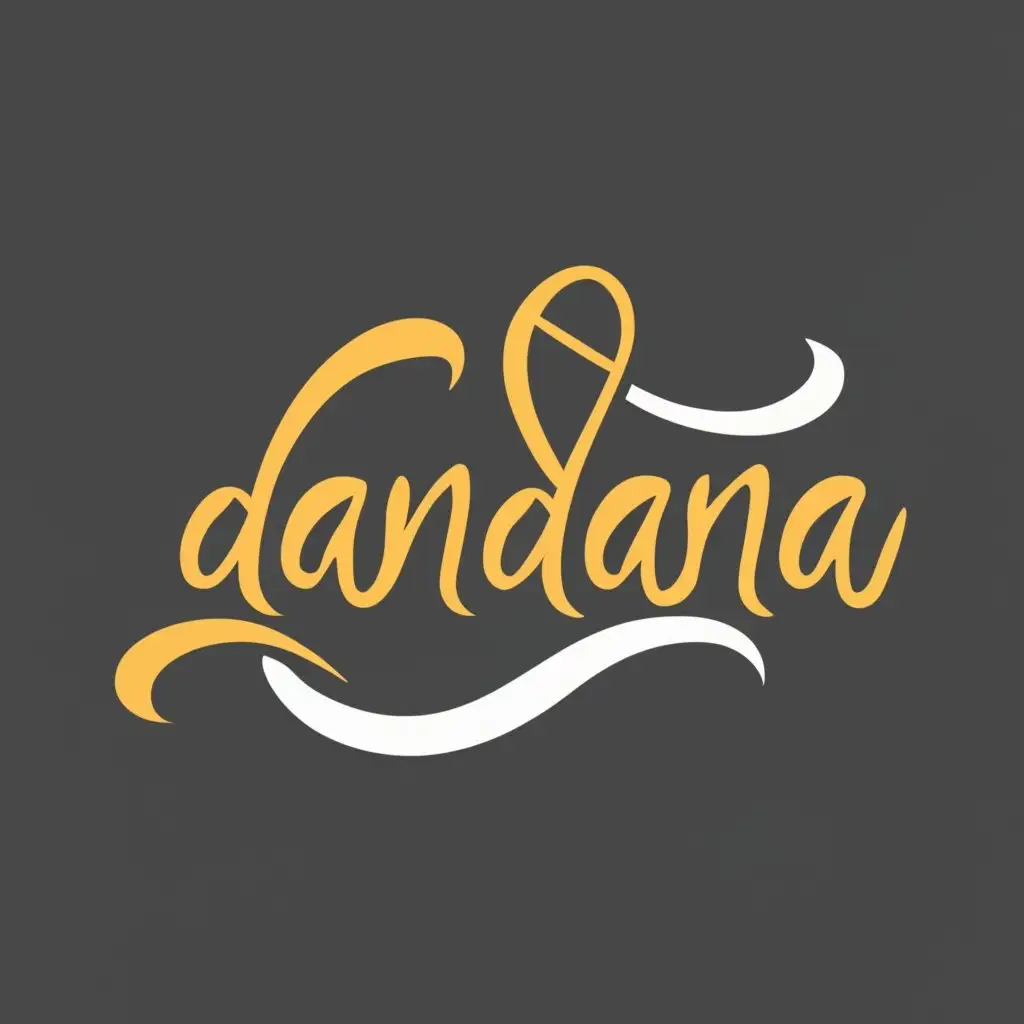 logo, Music Band, with the text "Dandana", typography, be used in Entertainment industry