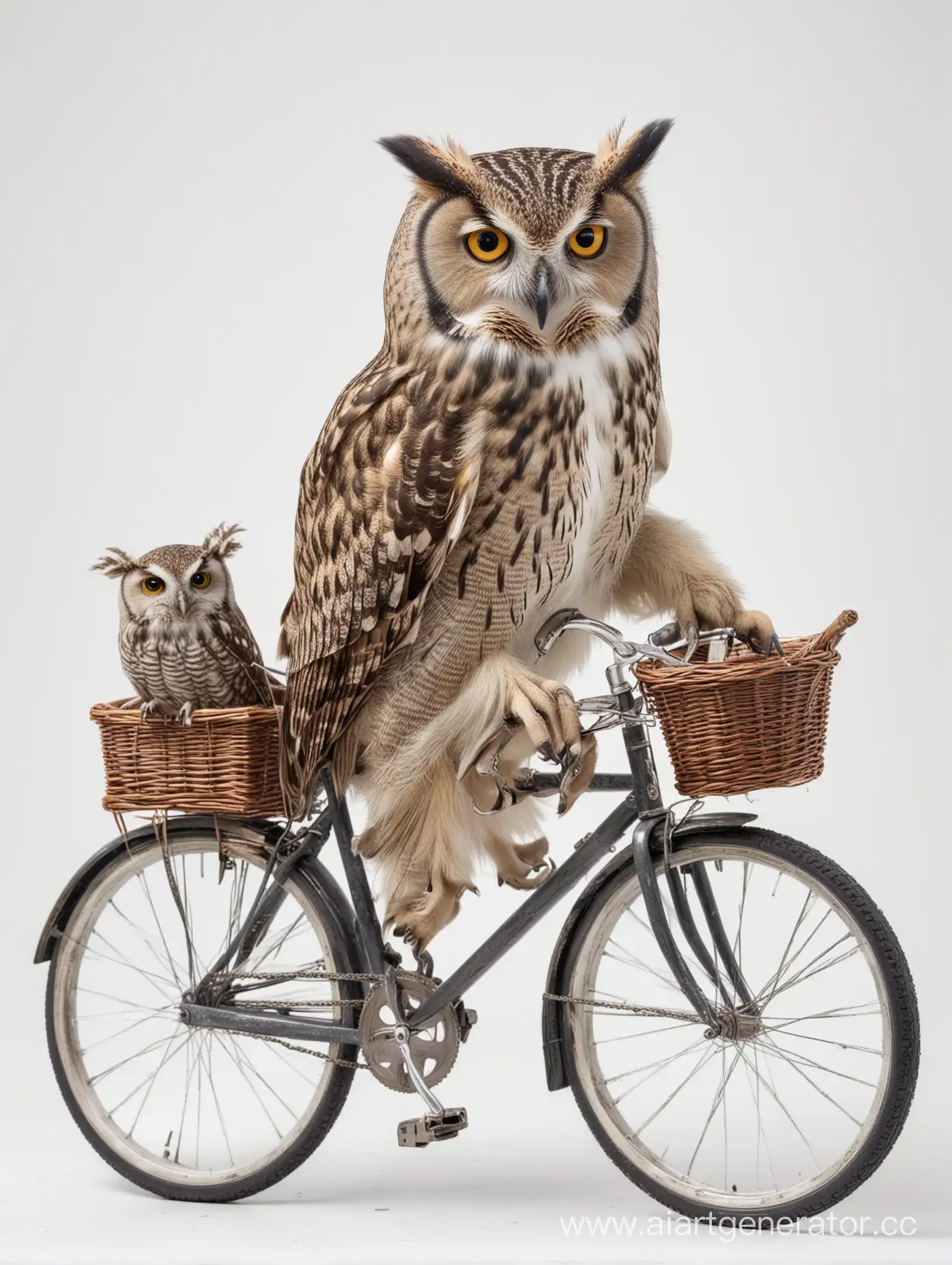 Owl-Riding-Bicycle-Whimsical-Avian-Adventure-Artwork