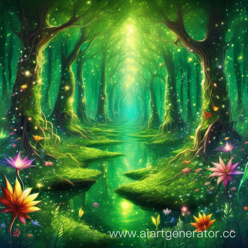 Enchanted-Fairytale-Garden-Glowing-Creatures-and-the-Tree-of-Life