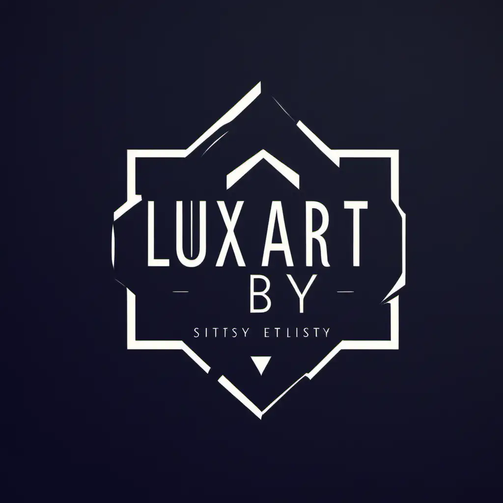 Luxartbyrr Etsy Logo Fresh Modern Urban and Sophisticated Artistic Design