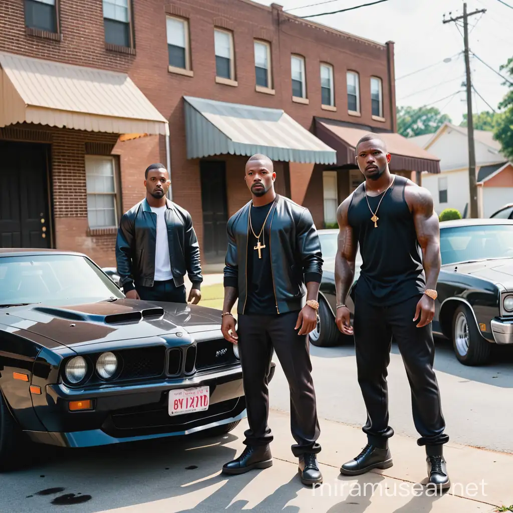 A drug dealer action movie set in a urban Atlanta hood with an all black cast