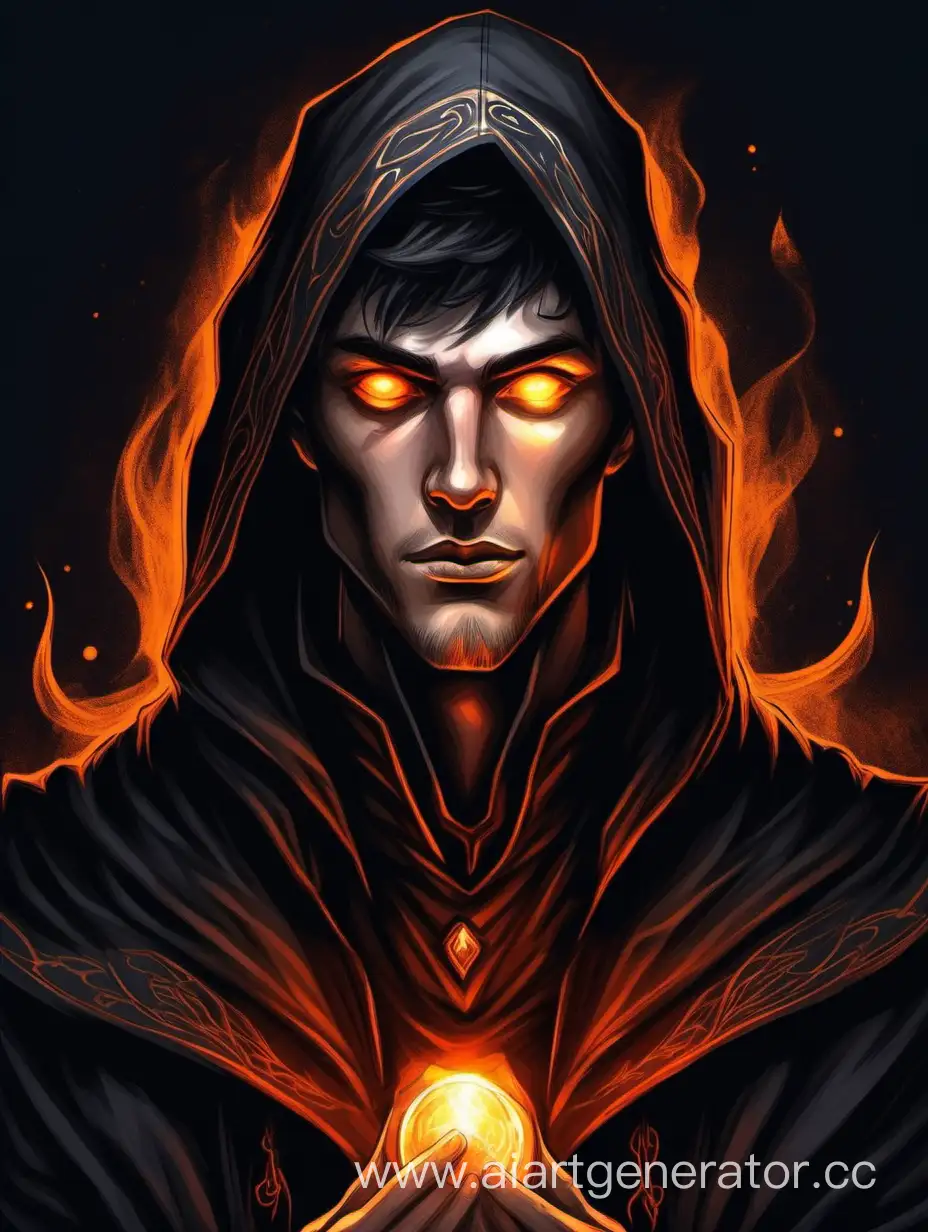Enchanting-Portrait-of-a-Young-Dark-Mage-with-Glowing-Orange-Eyes