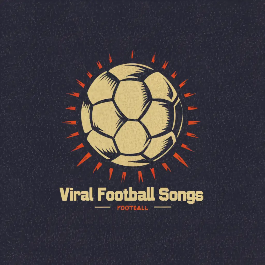 LOGO-Design-For-Viral-Football-Songs-Dynamic-Football-Icon-on-Clear-Background