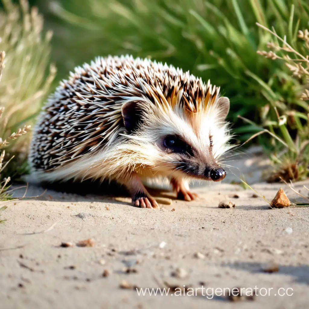 Adorable-Hedgehog-Enjoying-Anapas-Charm