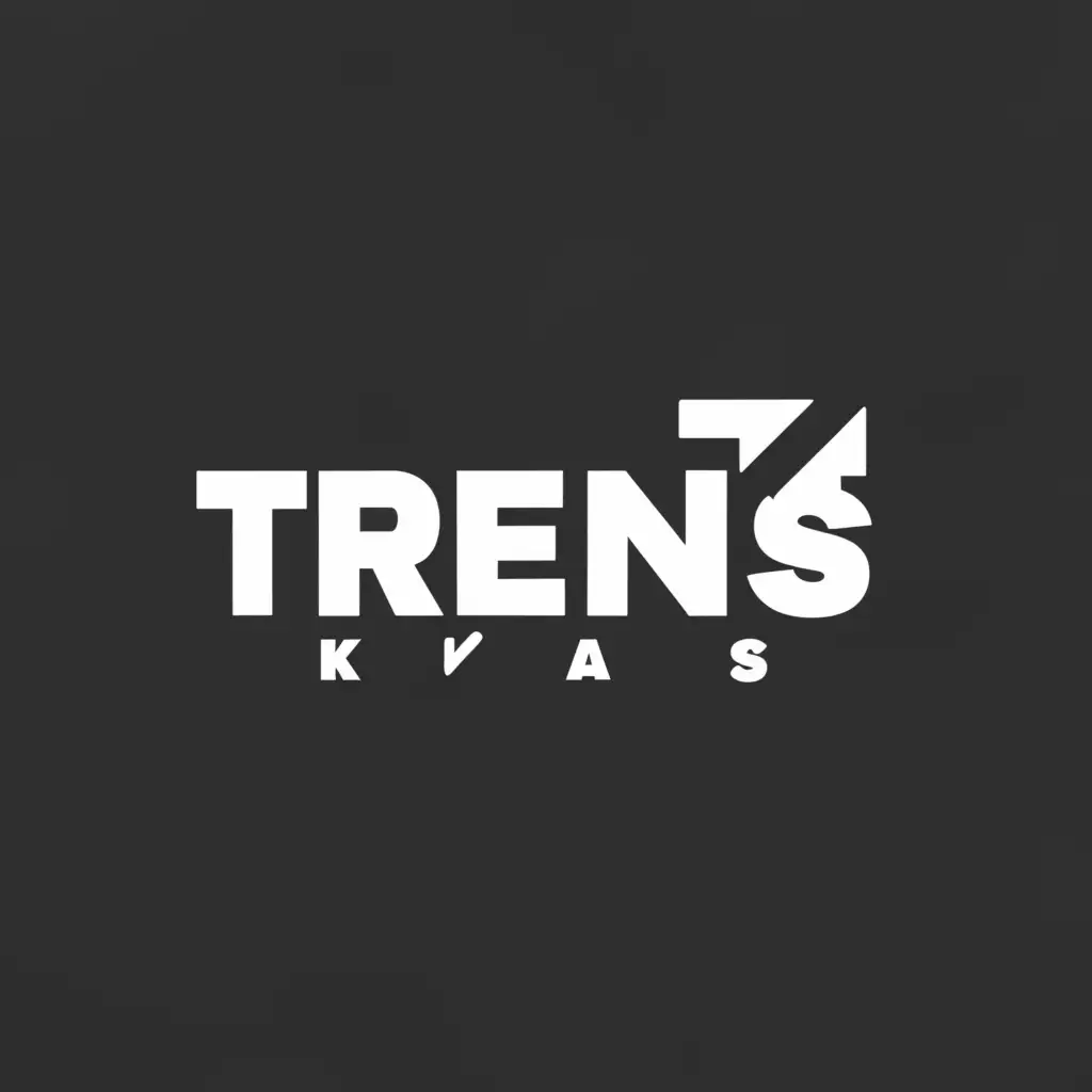a logo design,with the text "Trendiskas", main symbol:Trend, symbol,Moderate,clear background