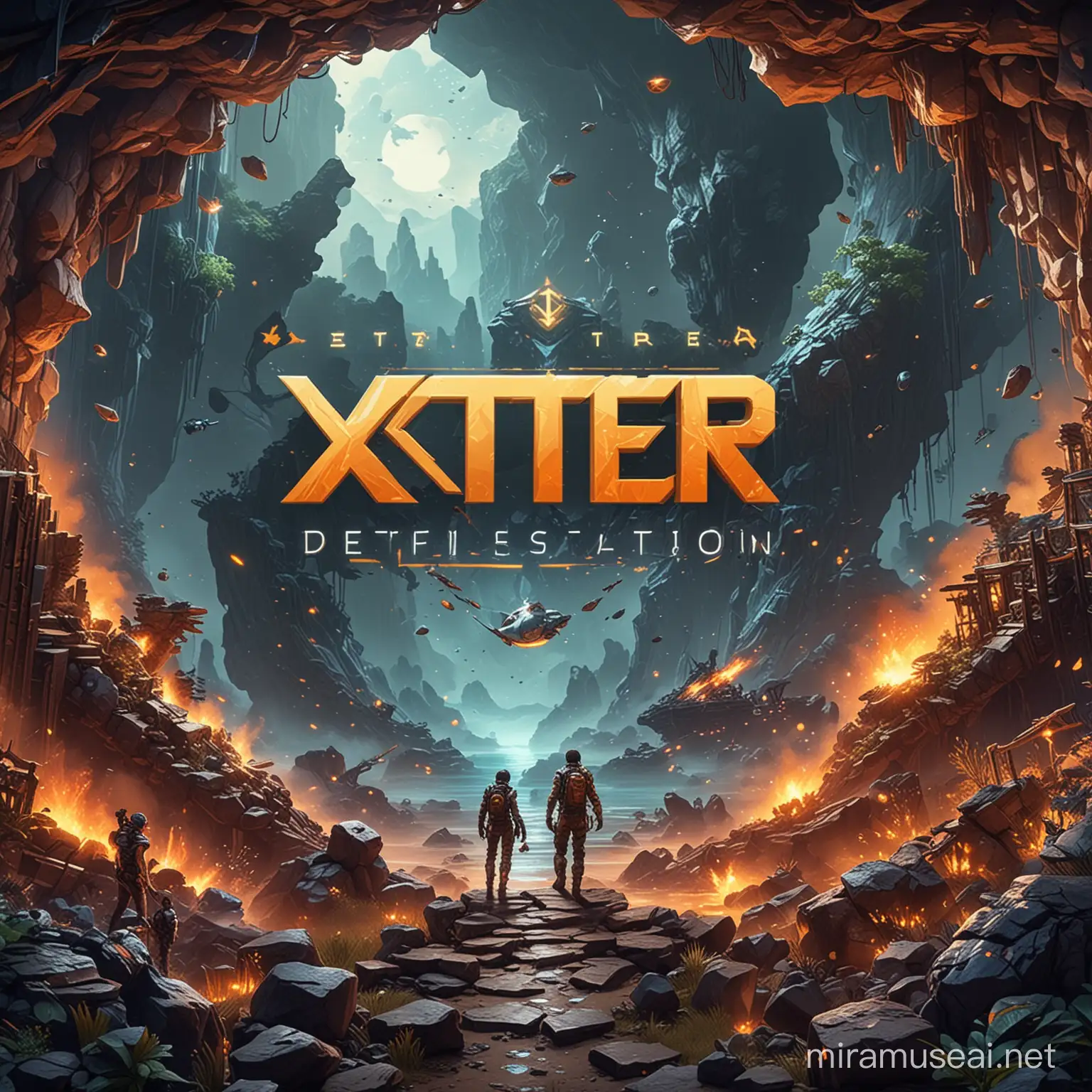 Detailed Exploration with Xter and Xteriogames