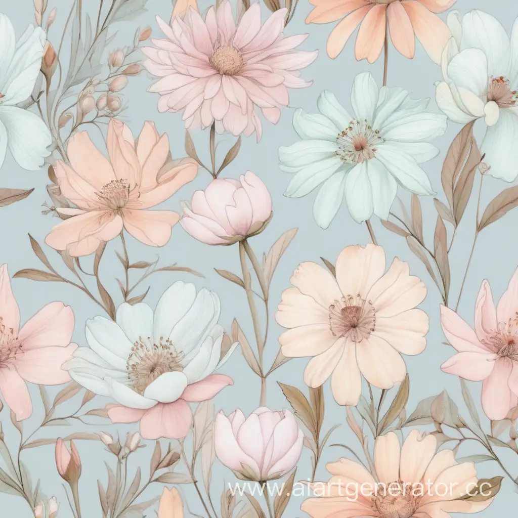 Pastel-Blooms-in-a-Serene-Garden