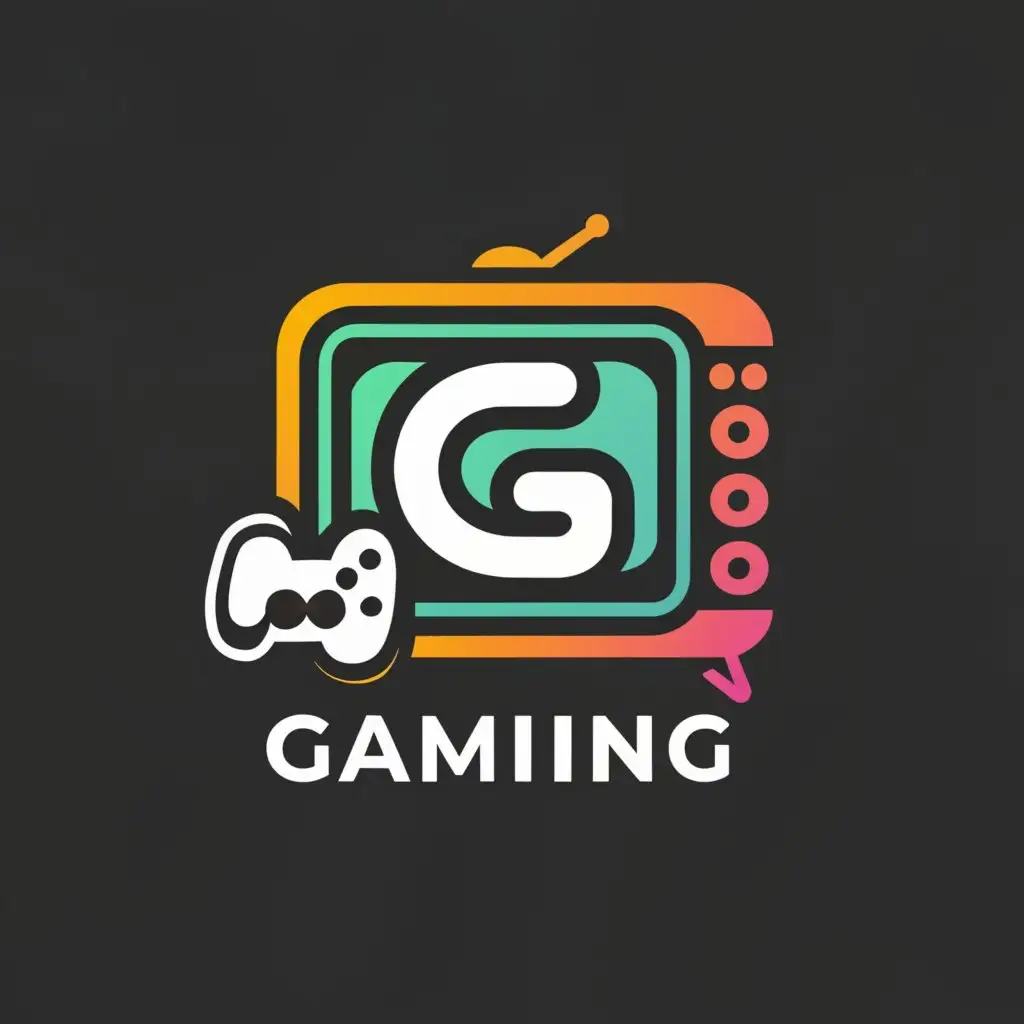 a logo design,with the text "Gaming", main symbol: A G
,Minimalistic,clear background