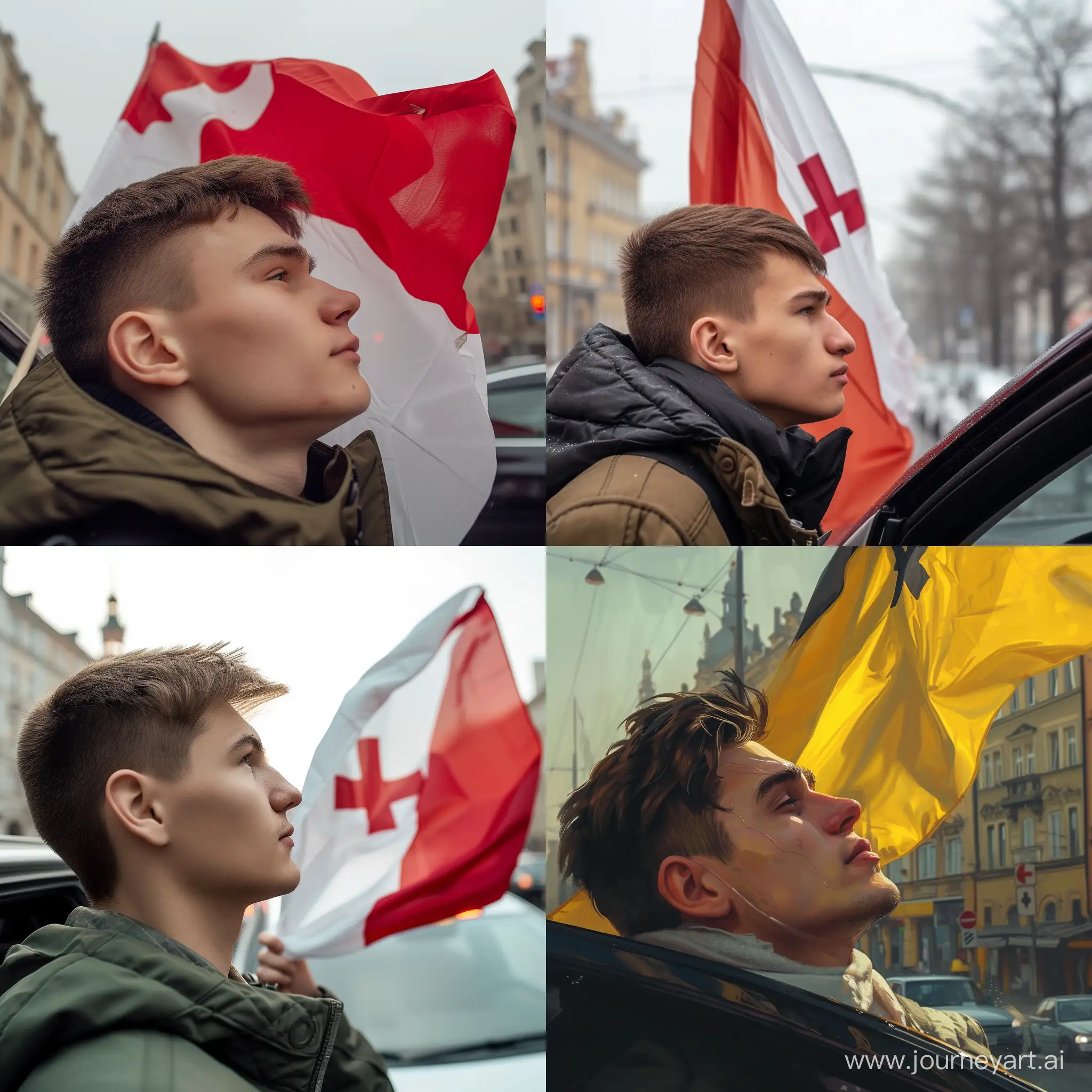 Young-Ukrainian-Man-Arriving-in-Warsaw-Poland-Emotions-at-the-City-Center