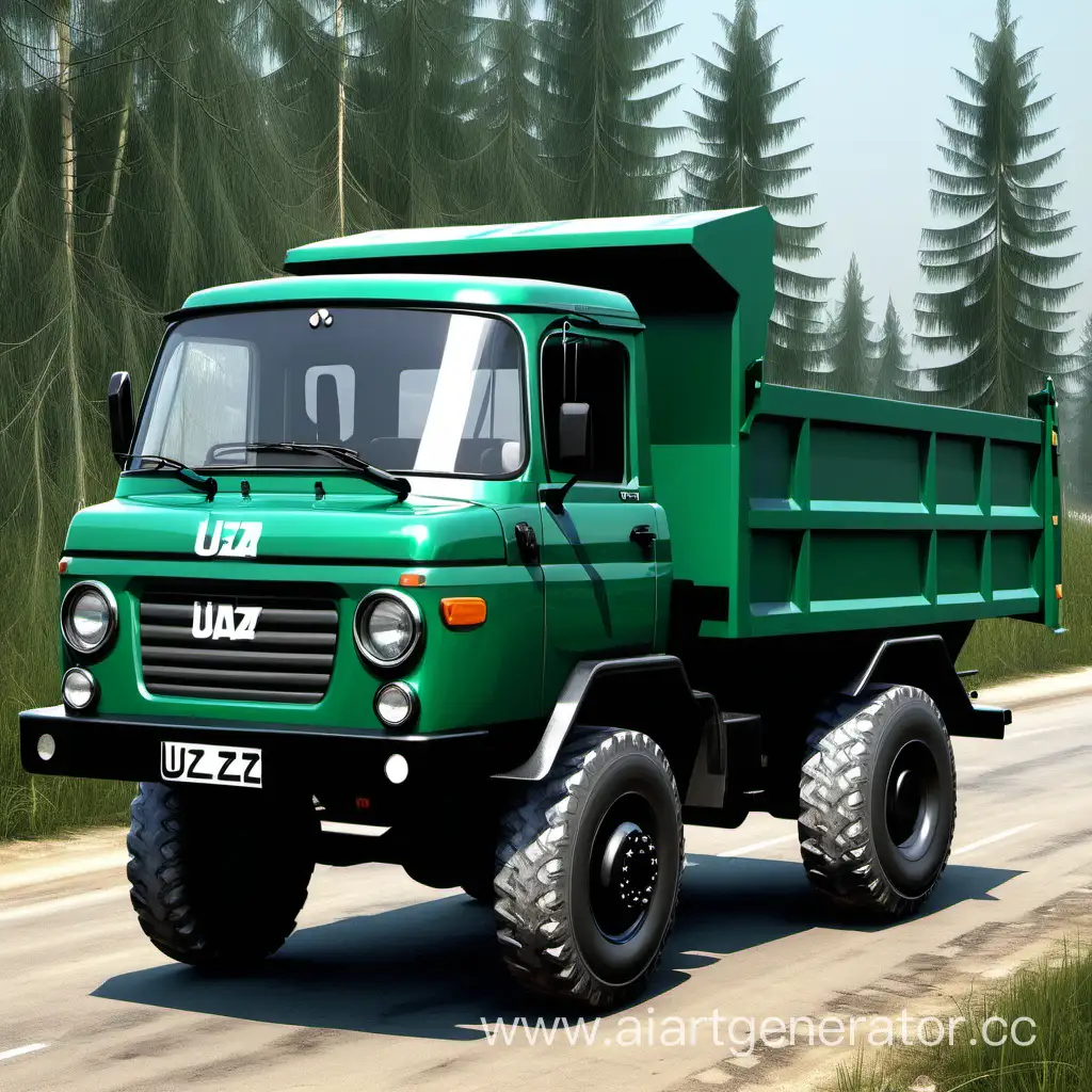 Powerful-UAZ-Dump-Truck-in-Action-Heavyduty-Construction-Vehicle