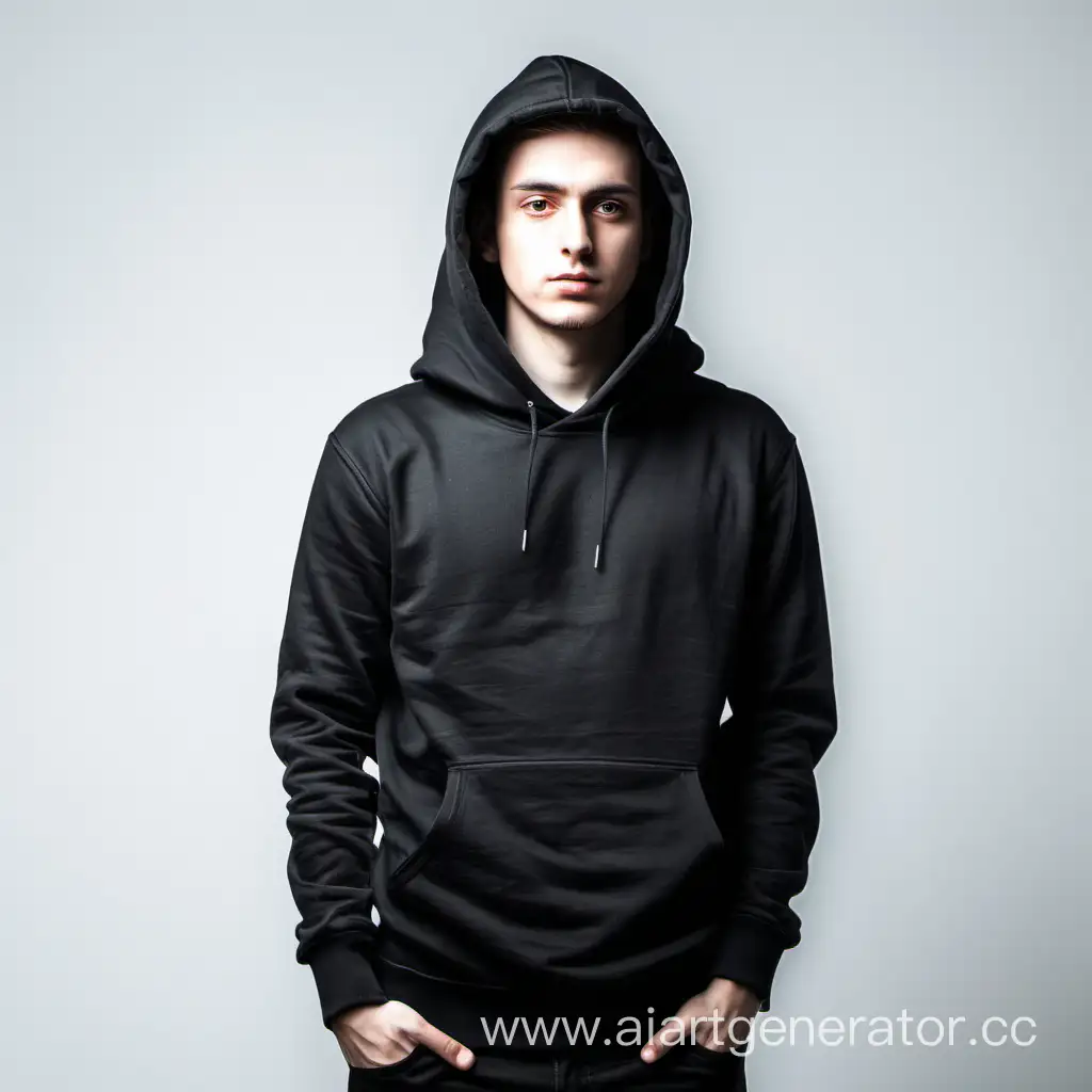 Mysterious-Figure-in-Black-Hoodie-on-Clean-White-Background