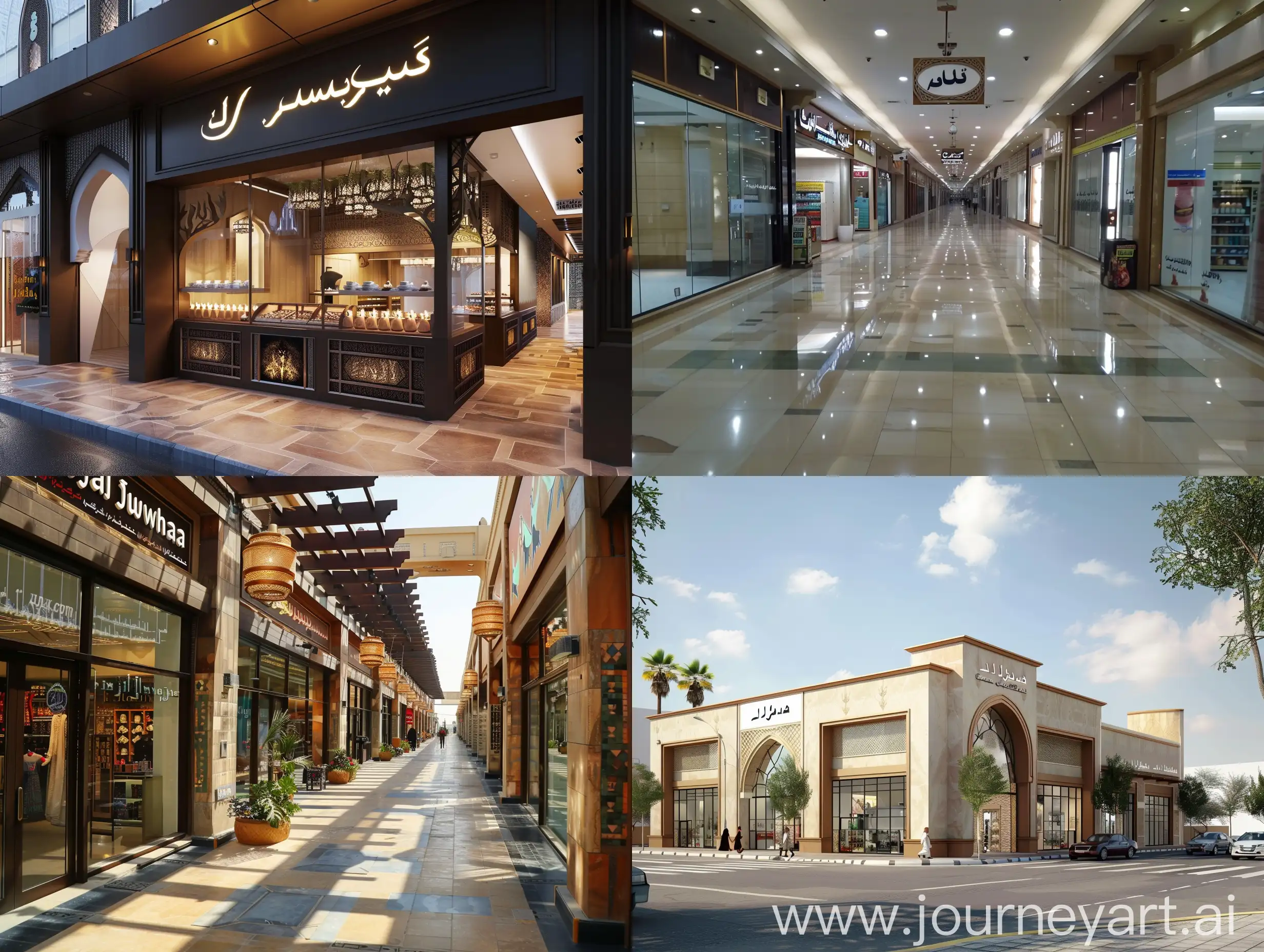 The brand name is Al-Jawhara, a small mall
