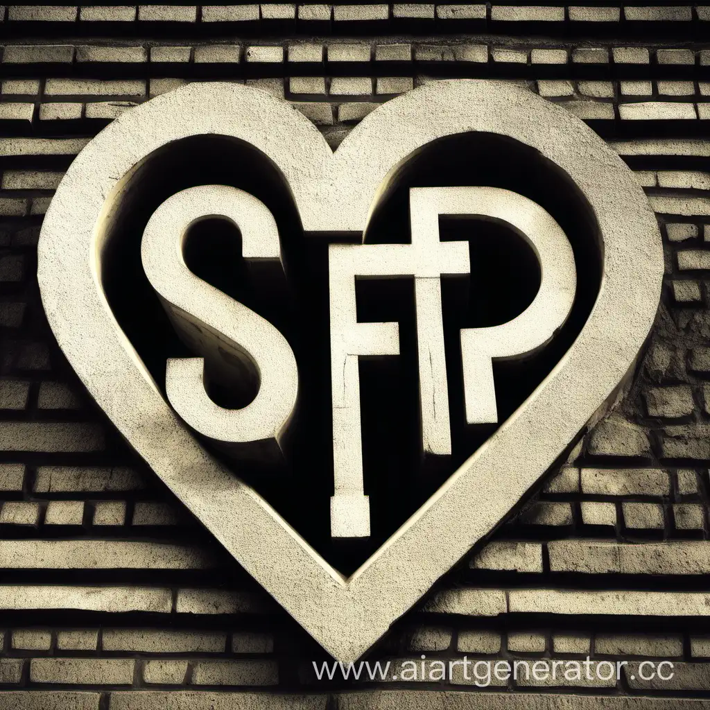 Надпись "SFFP" в сердце