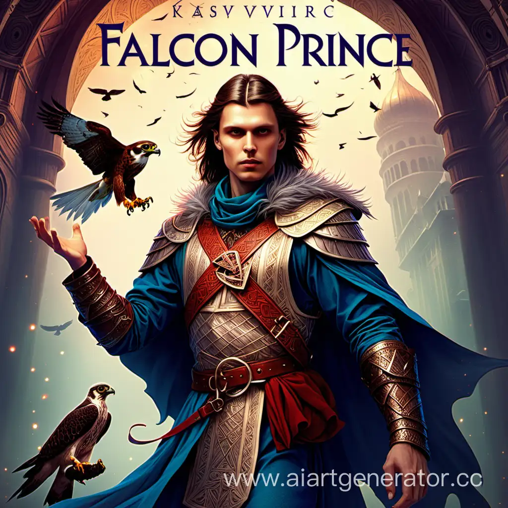 Enigmatic-Falcon-Prince-Mystical-Slavic-Fantasy-Book-Cover
