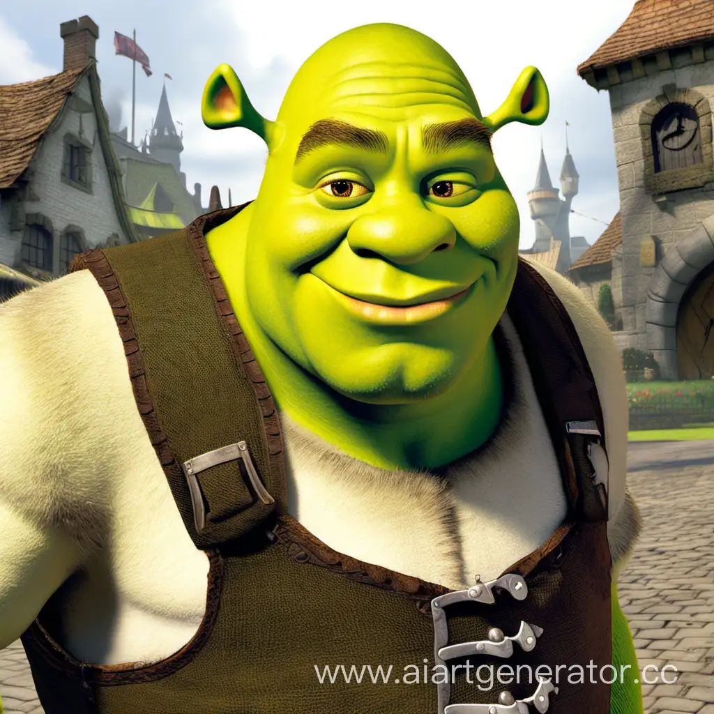 Adventurous-Ogre-Shrek-in-Enchanting-FairyTale-Kingdom