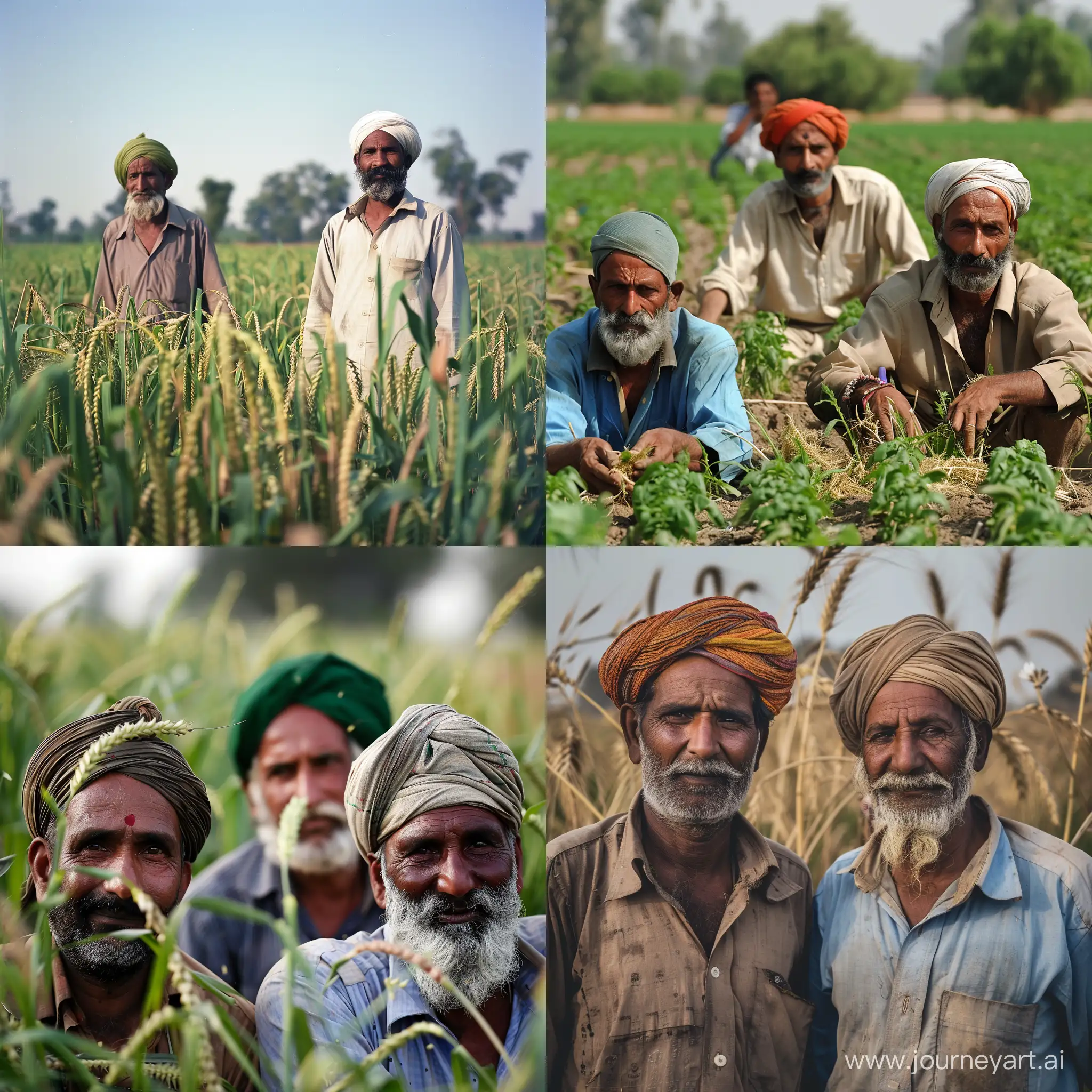 Punjabi-Farmers-Working-in-Vibrant-Fields