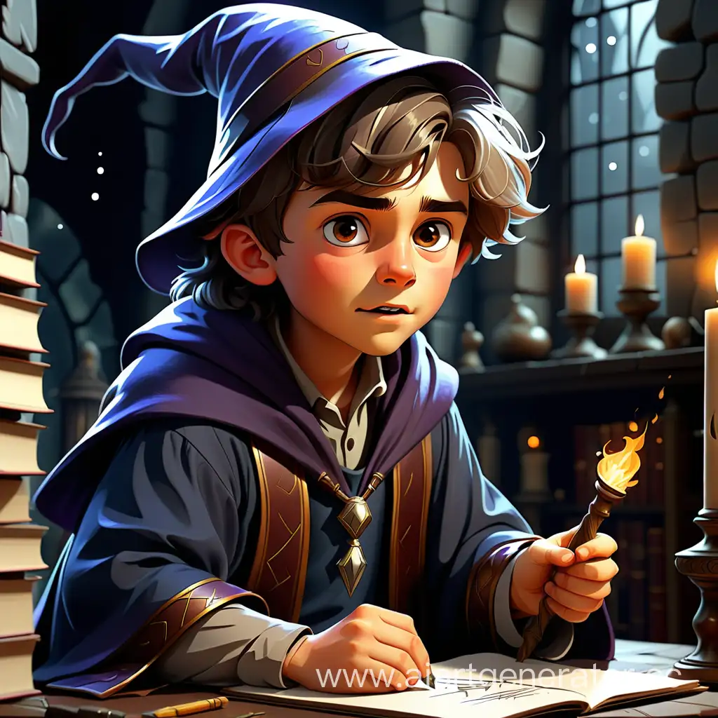 Enchanting-Conversations-Young-Wizard-Engages-in-Magical-Discourse