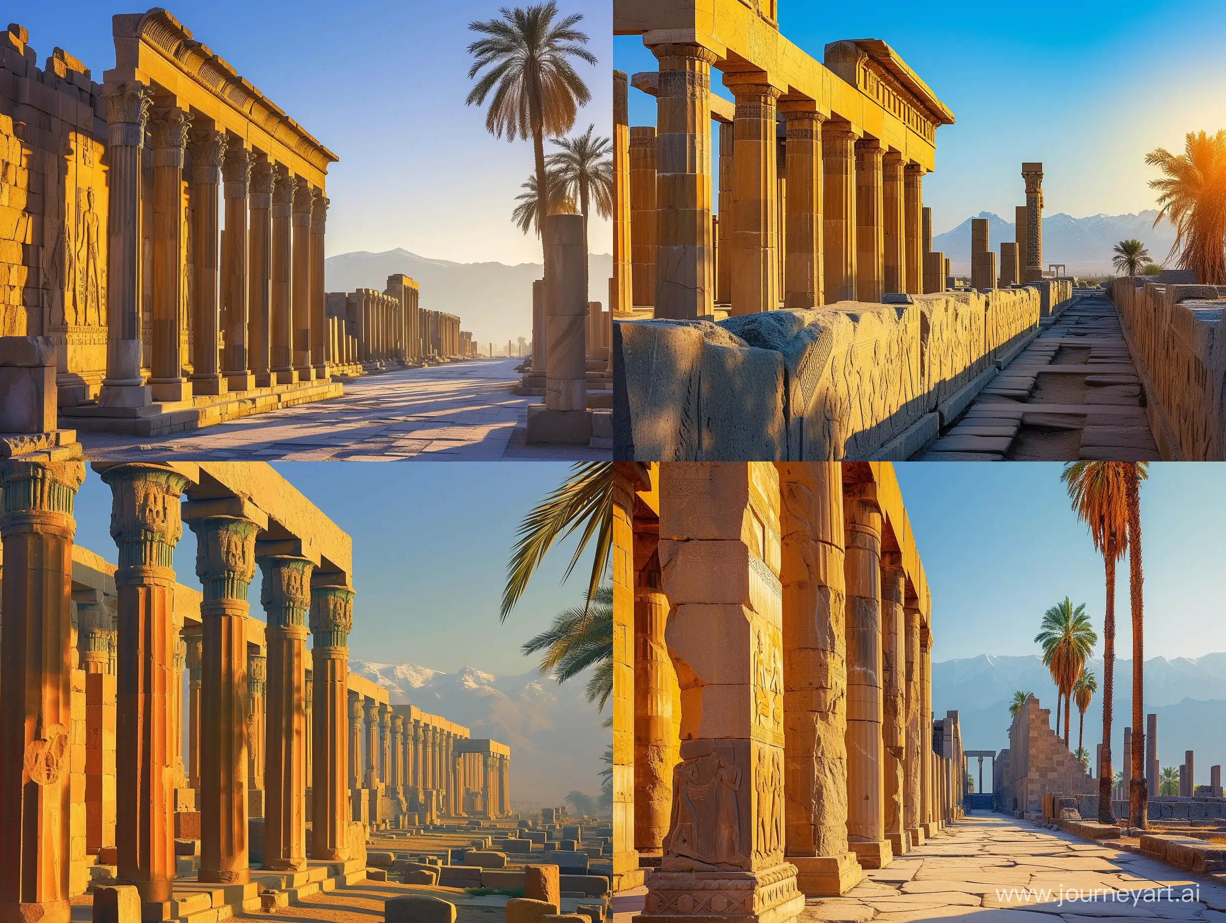 Golden-Sunrise-at-Persepolis-Achaemenid-Majesty-in-Morning-Light