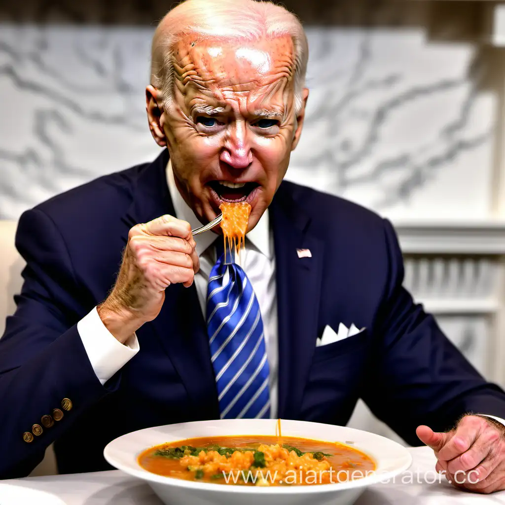 Joe-Biden-Enjoying-a-Hearty-Soup-with-Enthusiasm