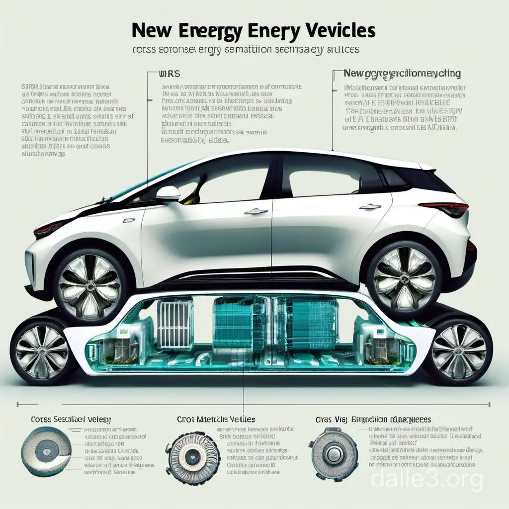 新能源汽车剖视图