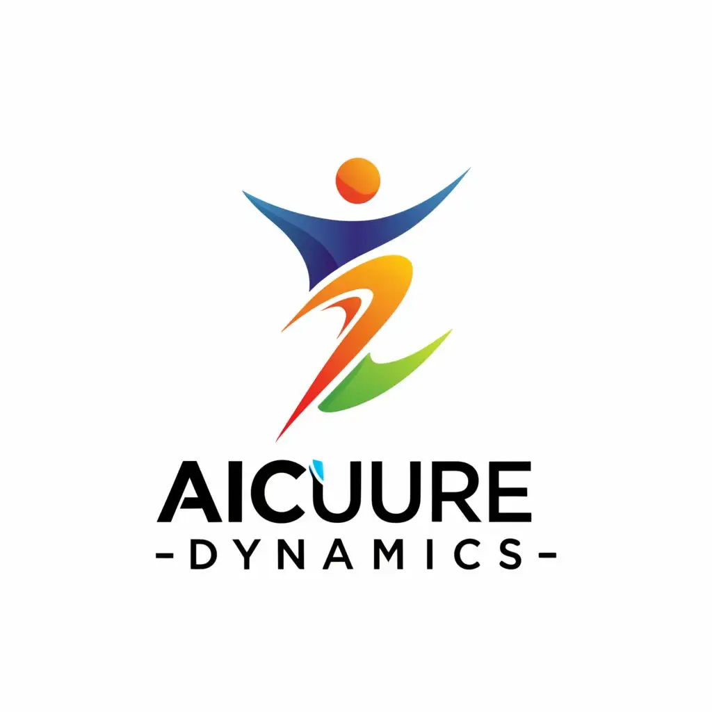 a logo design,with the text "Aicure Dynamics", main symbol:empower patients, support healthcare providers, and drive positive change in healthcare. Our AI solutions are designed to enhance decision-making, improve outcomes, and ultimately, make healthcare more accessible and efficient for everyone.,Moderate,be used in Technology industry,clear background