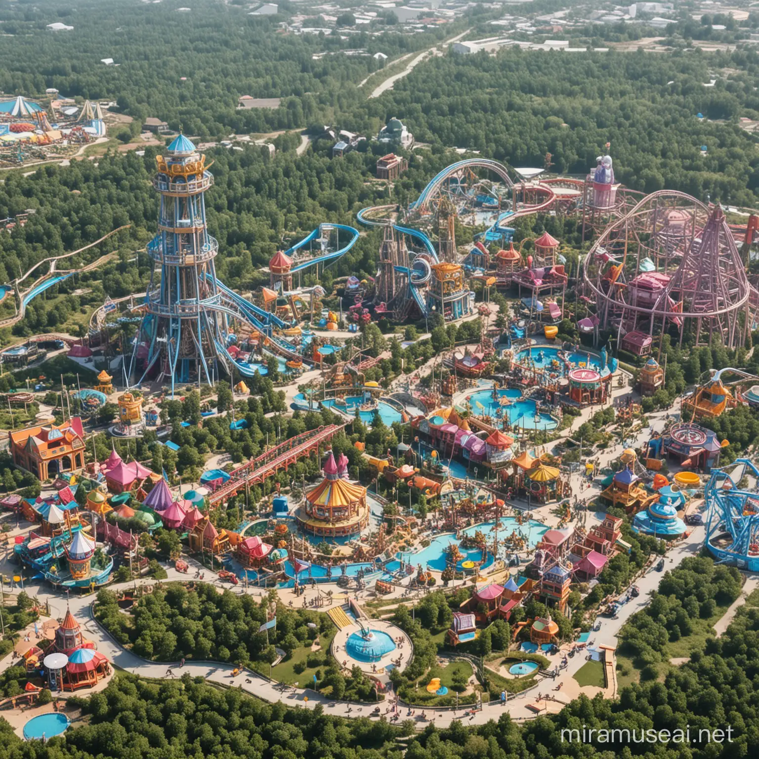 AriLand Theme Park Magical Adventures and Joyful Rides