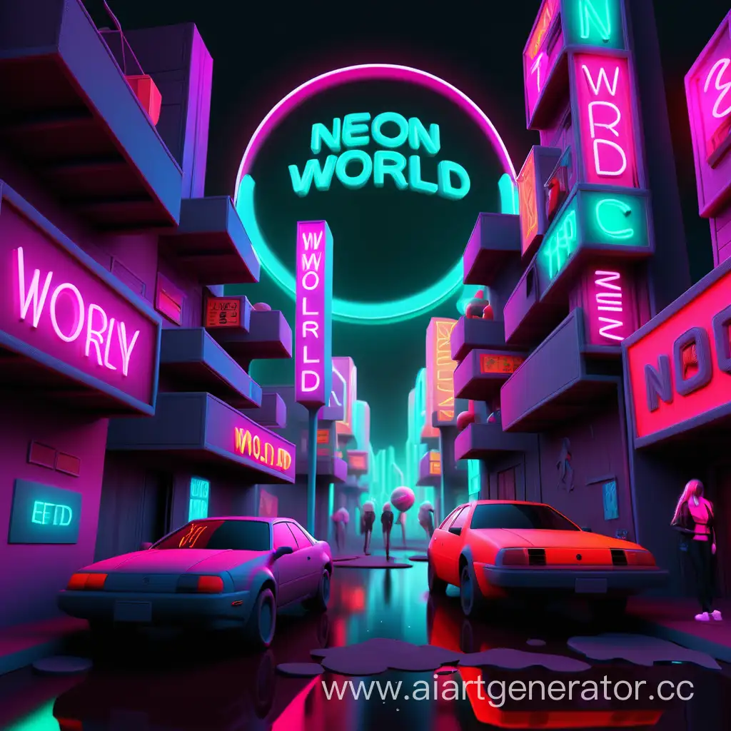 Vibrant-Neon-Cityscape-at-Night-Futuristic-Urban-Lights