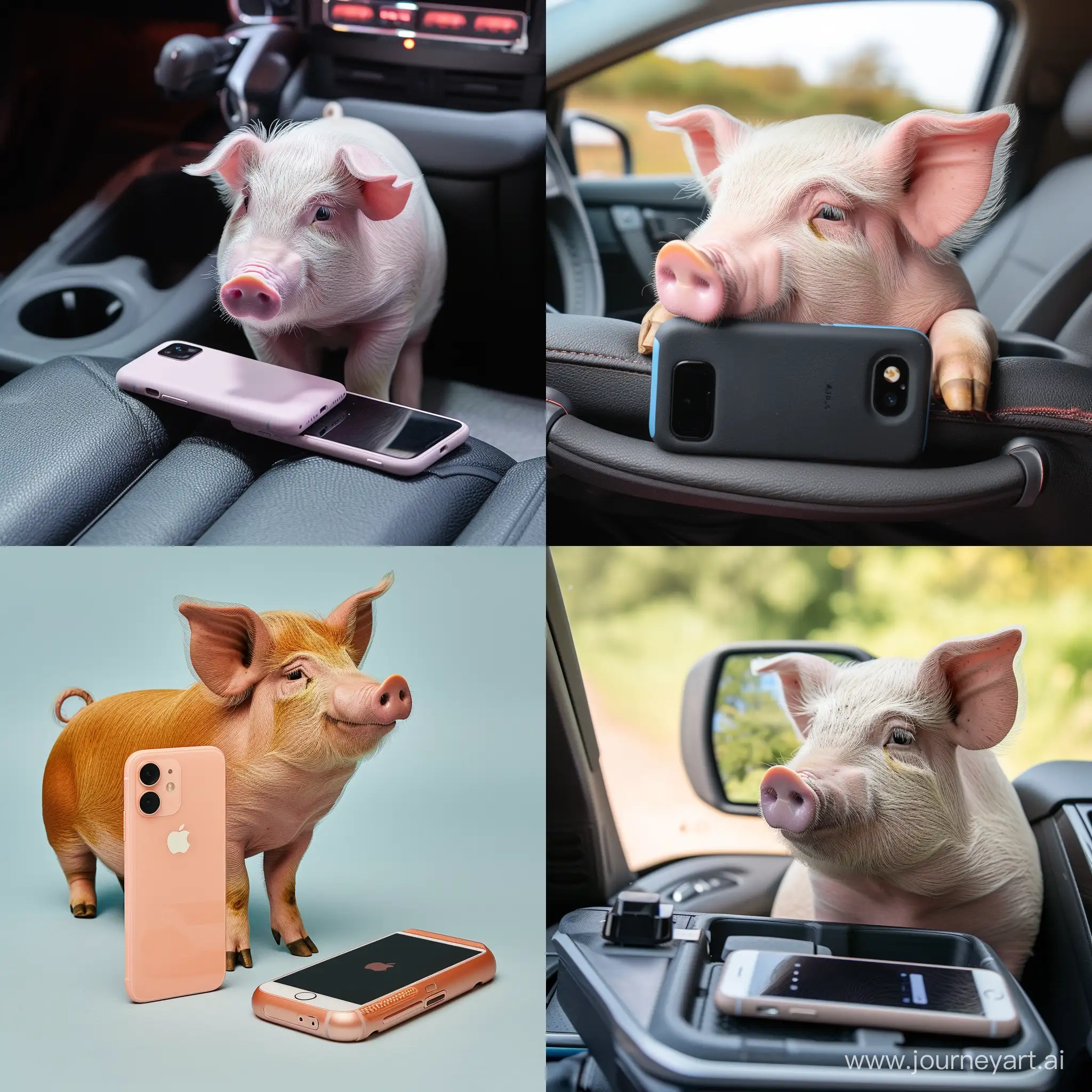 SmartphoneControlled-Car-and-Pig-with-iQOS-and-iPhone