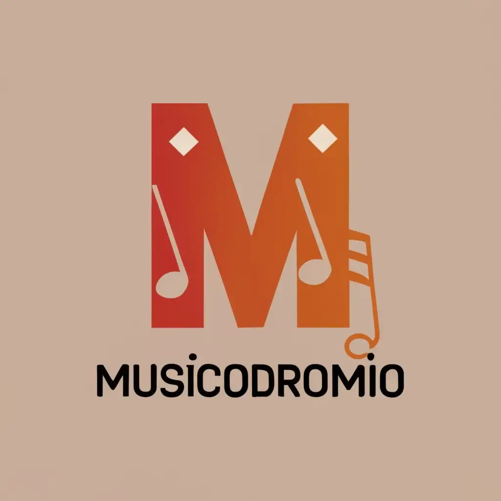 logo, msd, with the text "Musicodromio", typography