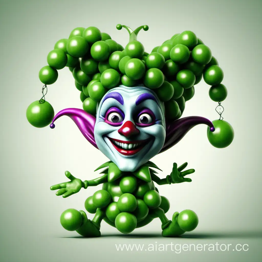Jester-Peas-Whimsical-Jester-in-a-Pea-Pod-Setting