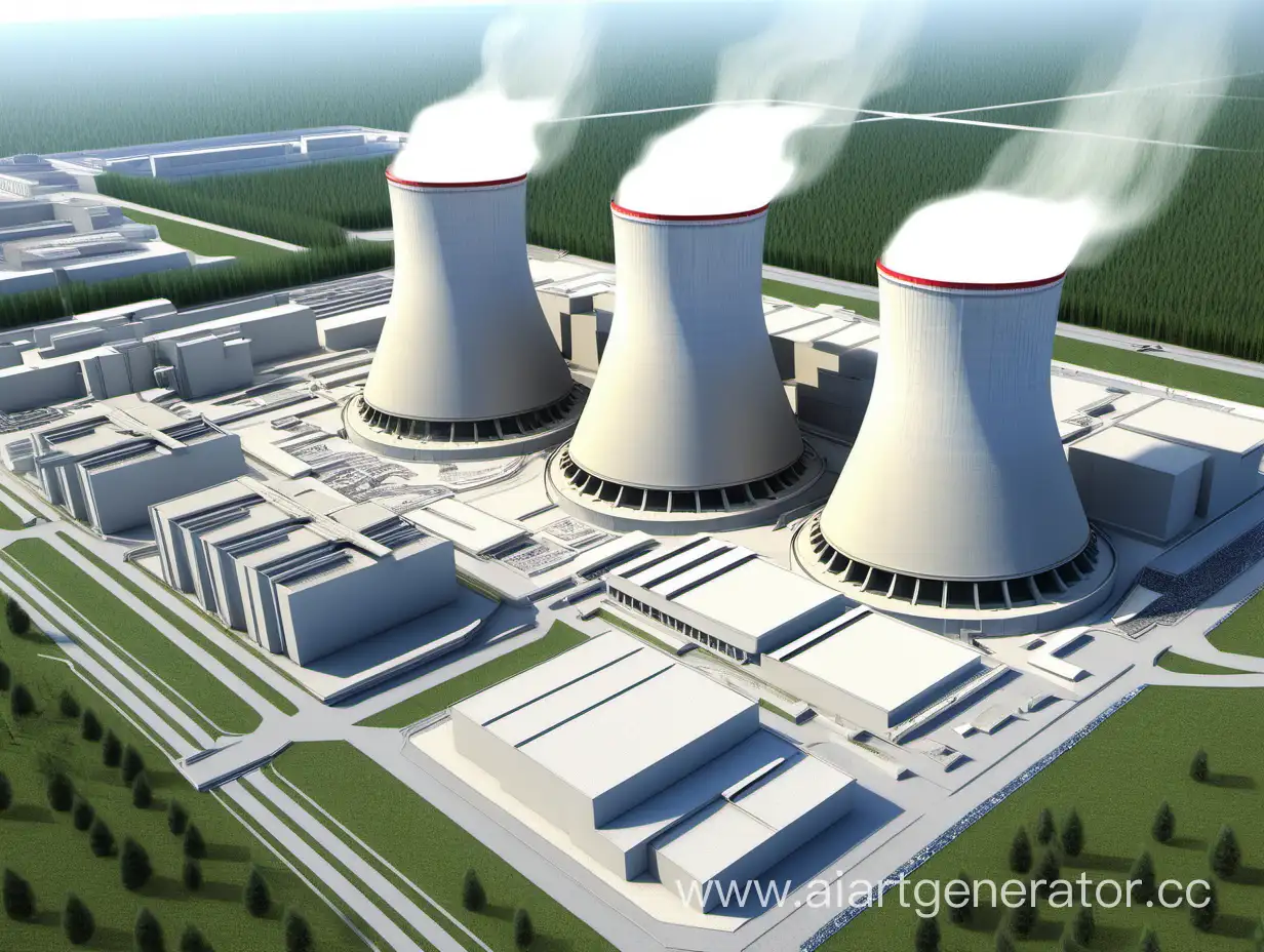 Nuclear-Power-Plant-Architectural-Project