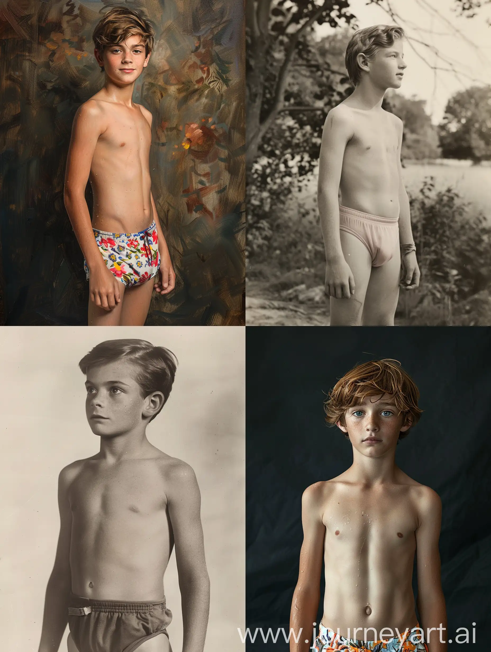 Teenage-Boy-in-Swimming-Shorts