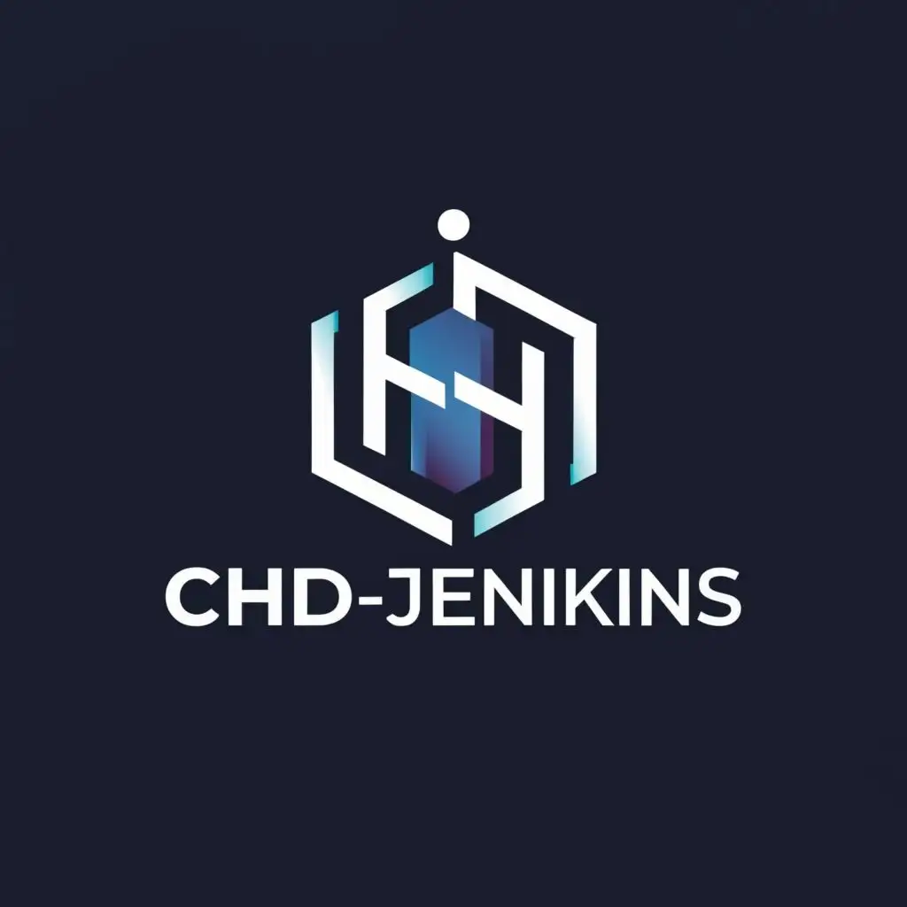 a logo design,with the text "CHD-Jenkins", main symbol:Butler,Moderate,be used in Technology industry,clear background