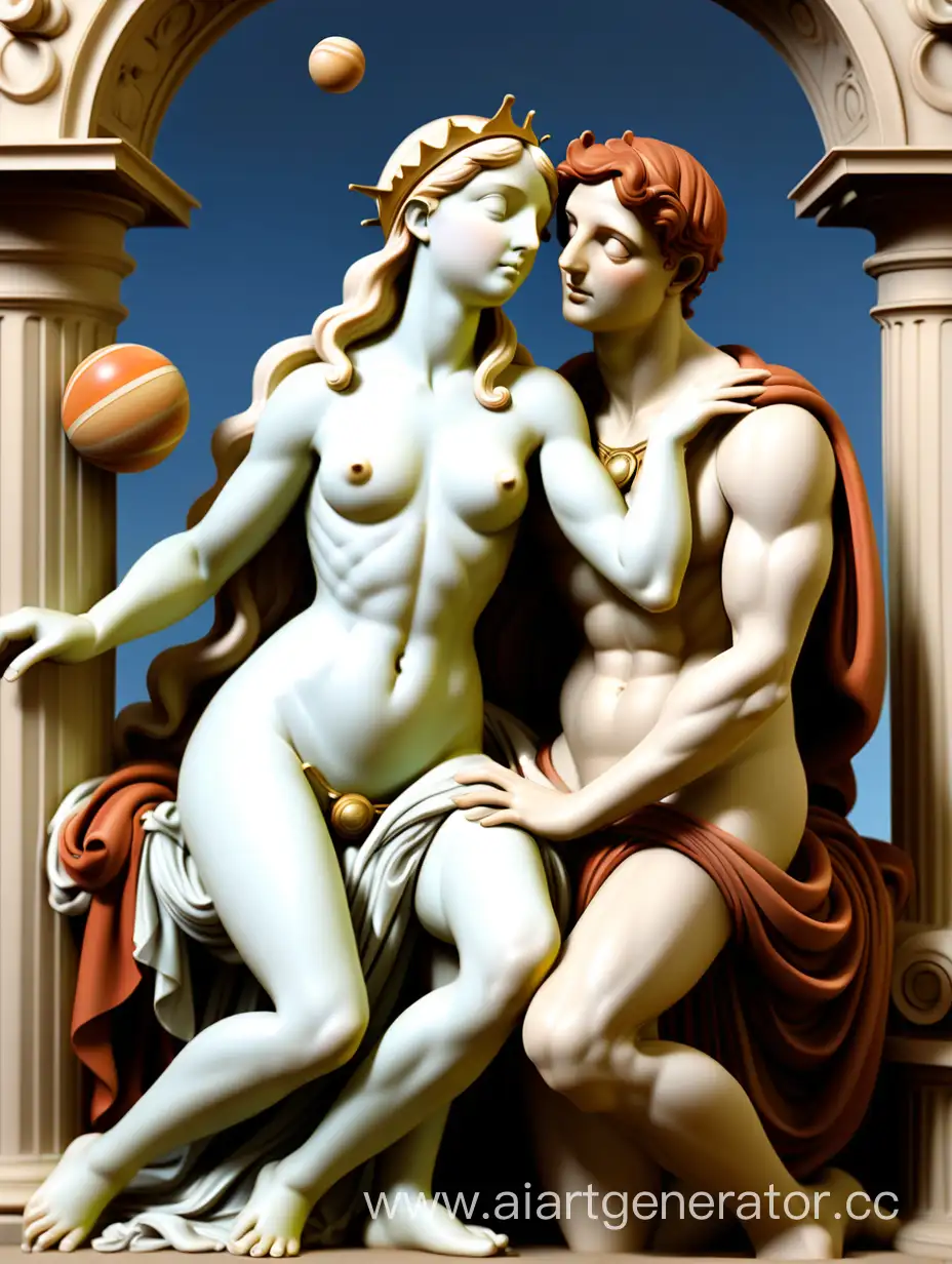 Ethereal-Dance-of-Love-Mars-and-Venus-Personification