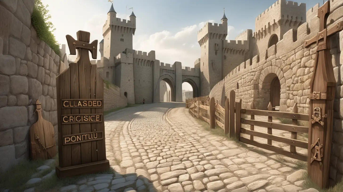 Ancient City Gates Biblical Era Fortified City Entrance